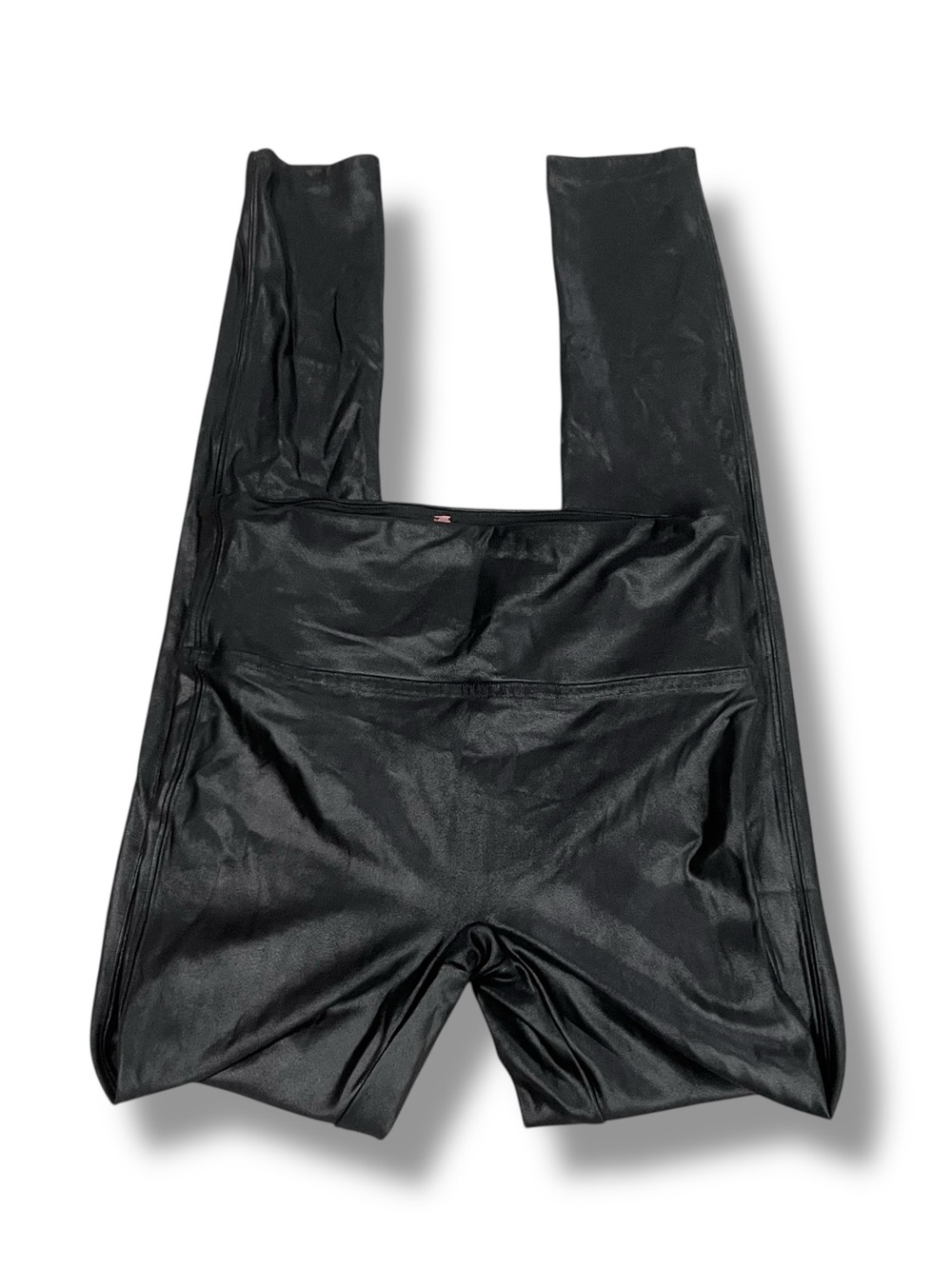 SPANX Black Faux Leather Leggings